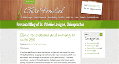 Desktop Screenshot of chirofamilial.com